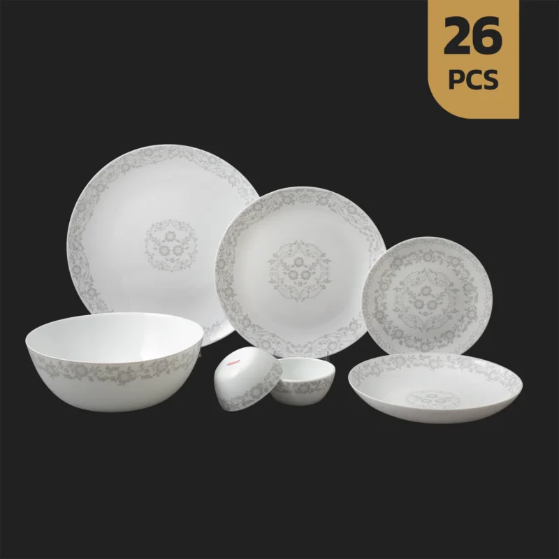 وایولت خاکستری 26پارچه چینی مقصود