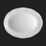 سرویس ۲۹ پارچه اپال نیلوفری سفید خط طلا - تصویر 4