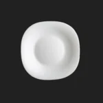 سرویس ۲۹ پارچه اپال چهارگوش کلاسیک سفید خط طلا - تصویر 4