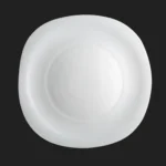 سرویس ۲۹ پارچه اپال چهارگوش کلاسیک سفید خط طلا - تصویر 6