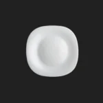 سرویس ۲۹ پارچه اپال چهارگوش کلاسیک سفید خط طلا - تصویر 5