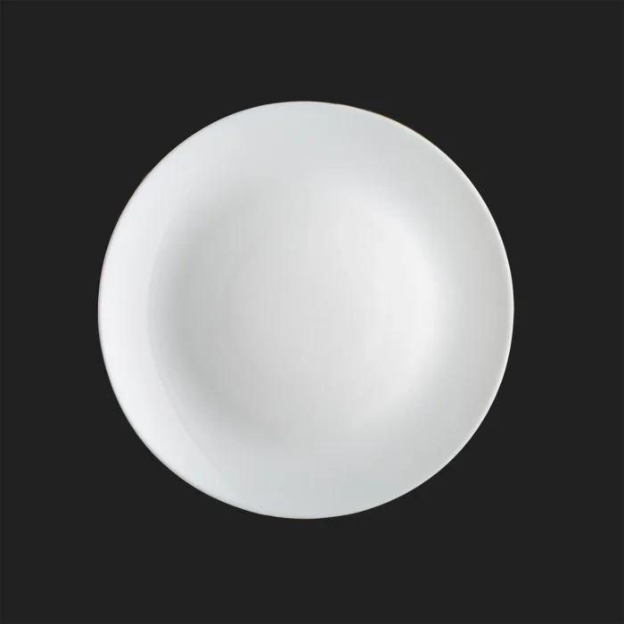 سرویس ۲۹ پارچه اپال گرد کلاسیک سفید خط طلا دینو - تصویر 3