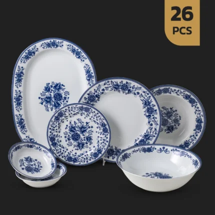 سرویس 26 پارچه چینی مقصود طرح آکومیس